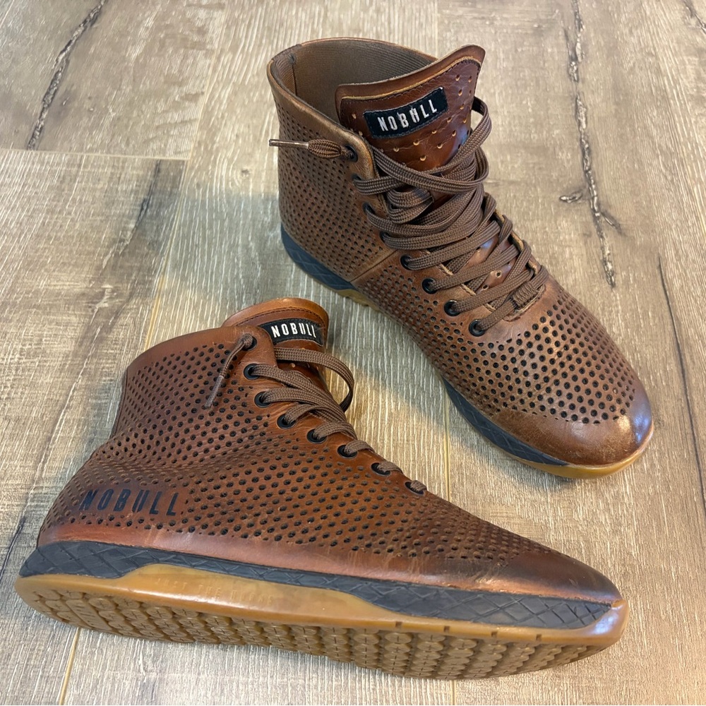 NOBULL Perforated Leather High-Top M 10 / W 11.5